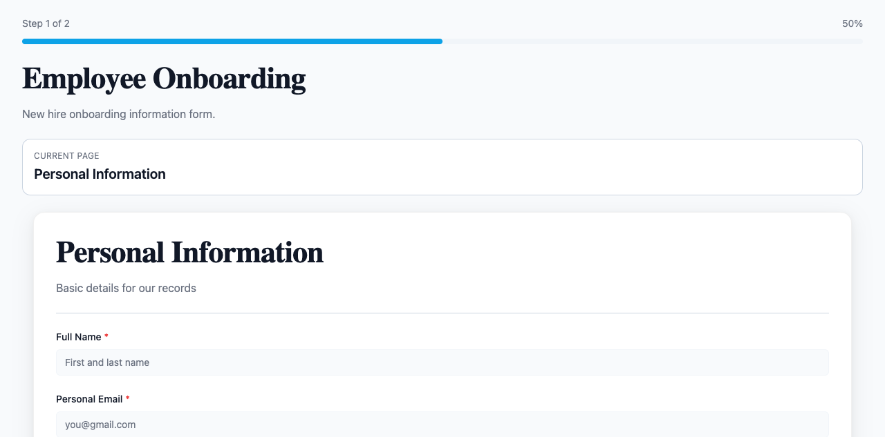Employee Onboarding